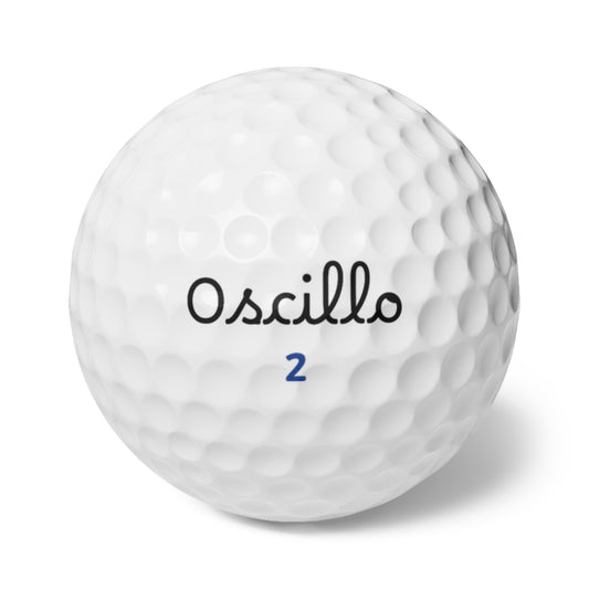Oscillo Golf Balls 6pcs